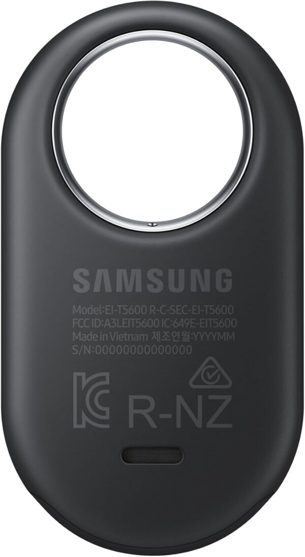 Samsung Galaxy SmartTag2, Bluetooth Tracker, Smart Tag GPS Locator Tracking Device, Item Finder for Keys, Wallet, Luggage, Pets, Use w/ Phones and Tablets Android 11 or Later, 2023, 1 Pack, Black - Image 8
